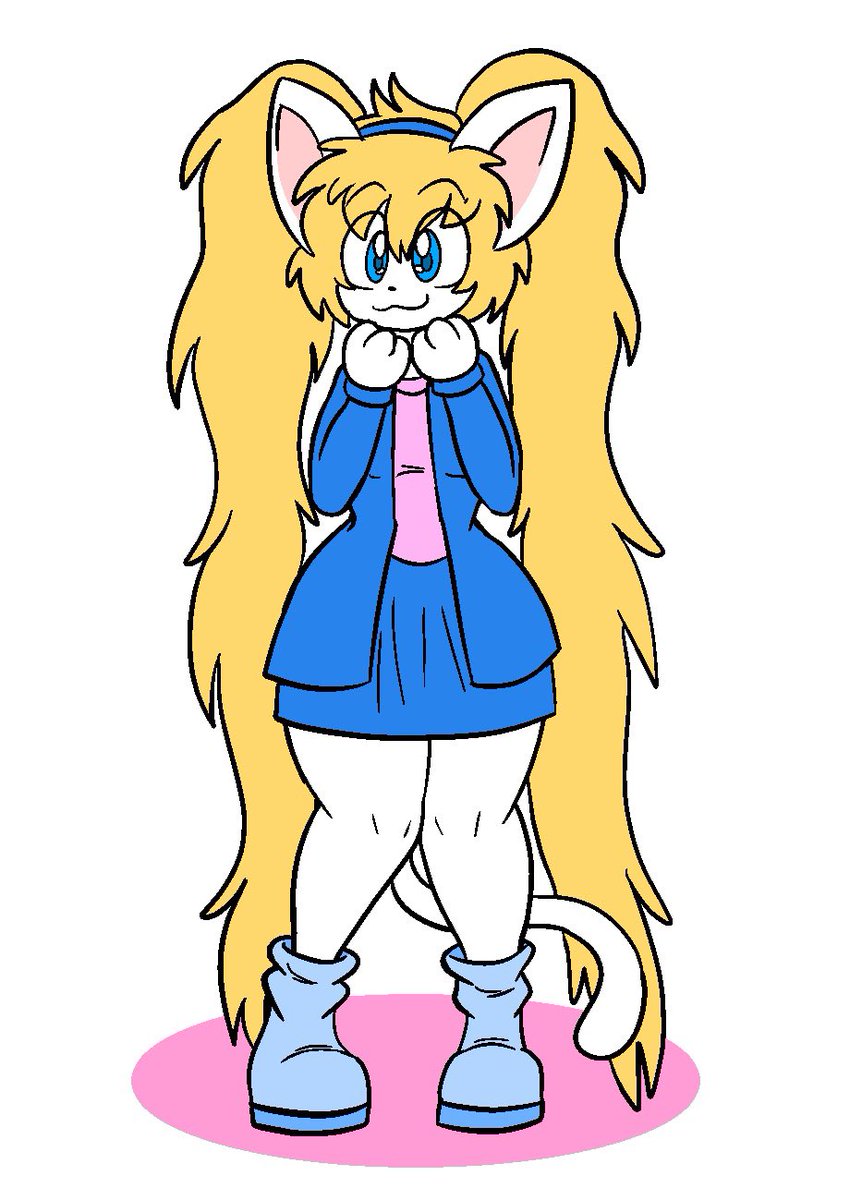 evilmeefa's tweet photo. Patricia is all dressed up. Maybe someone nice gave her some new clothes for an outing https://t.co/JQeVBwjkb8