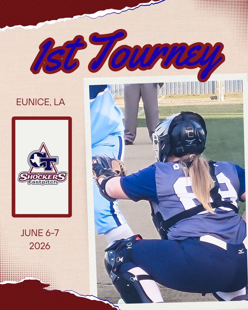 katiedumesnil27's tweet photo. First Tourney on the schedule for this summer ! Ready for GT Shocker Softball 🥎
#softball #Uncommitted2027 #Senioryearloading #Catcher #StudentAthlete 
@TheCoachLeCroy @CoachA_Williams @CoachChurchie https://t.co/vzFThOMJ2T