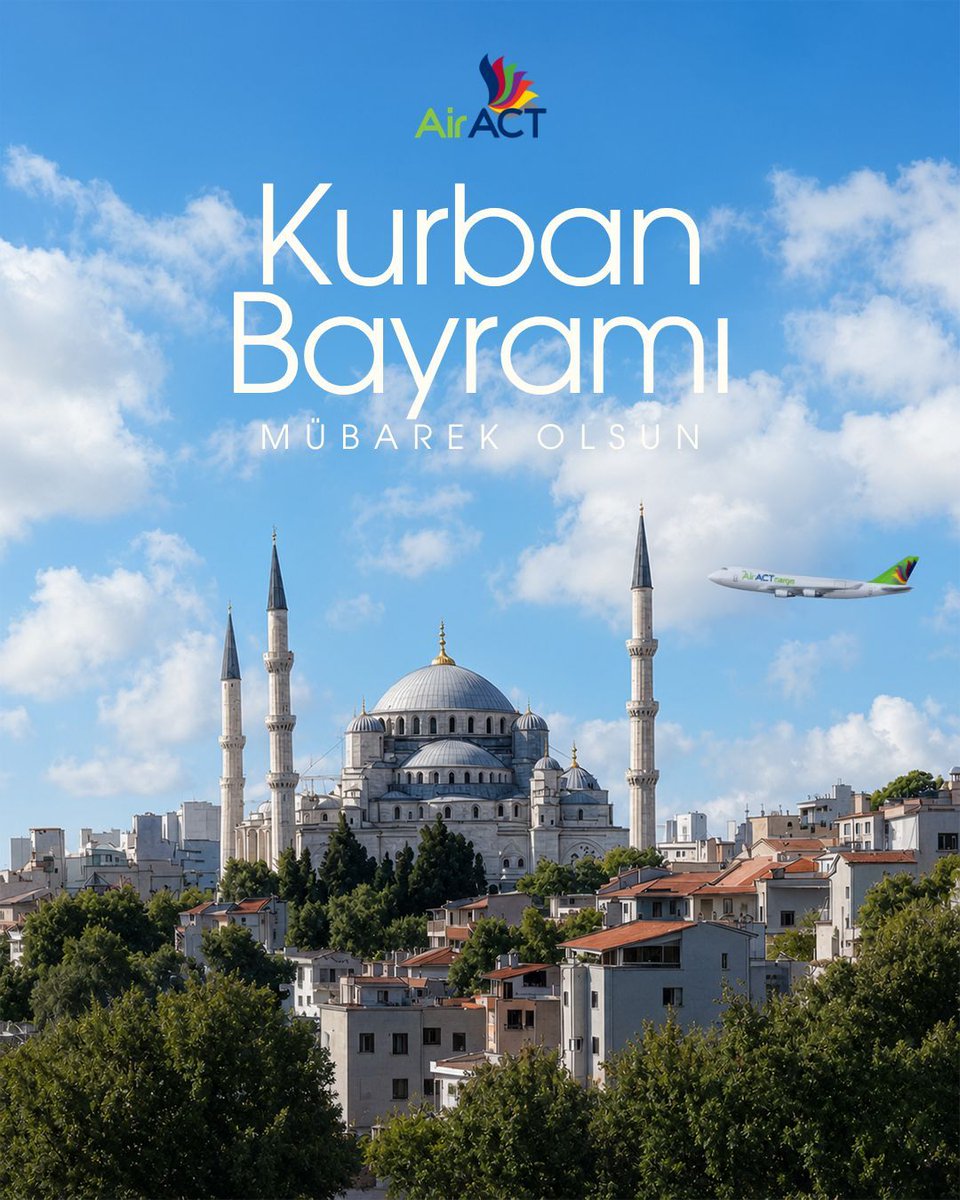 AiractC's tweet photo. May Eid al-Adha bring peace to your homes and joy to your hearts; we wish you a blessed holiday with our warmest regards.
.
Kurban Bayramı’nın evlerinize huzur, kalplerinize neşe getirmesini diler, mübarek bayramınızı en içten dileklerimle kutlarız. https://t.co/YKQf94zsrV