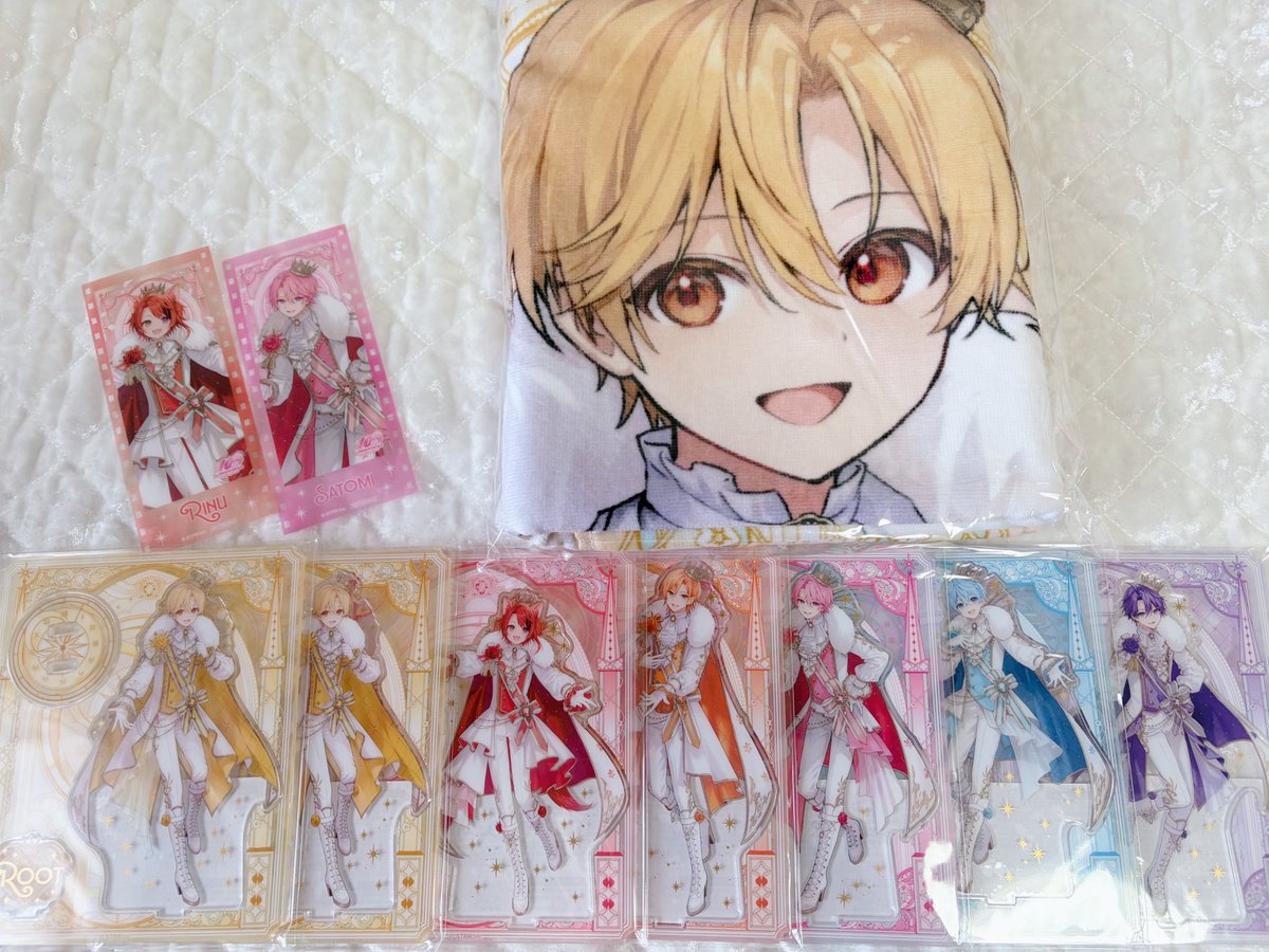 るぅとくん、10周年記念グッズの一部が届きました❣️ 大切な記念日 