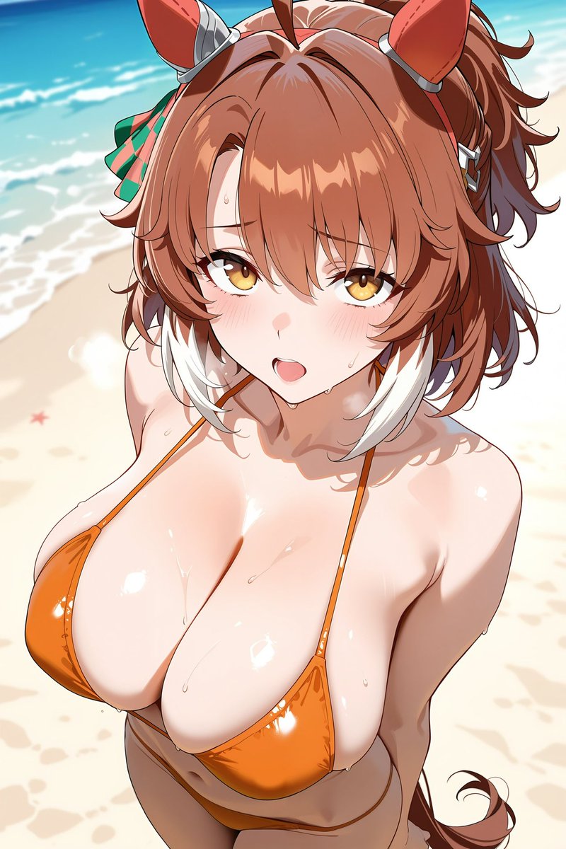 t3bkk2's tweet photo. 露骨なエロも好きだけど…💕
水着グラビア的なのはもっと���き…💕💕💕 https://t.co/k3aKwbLqyO