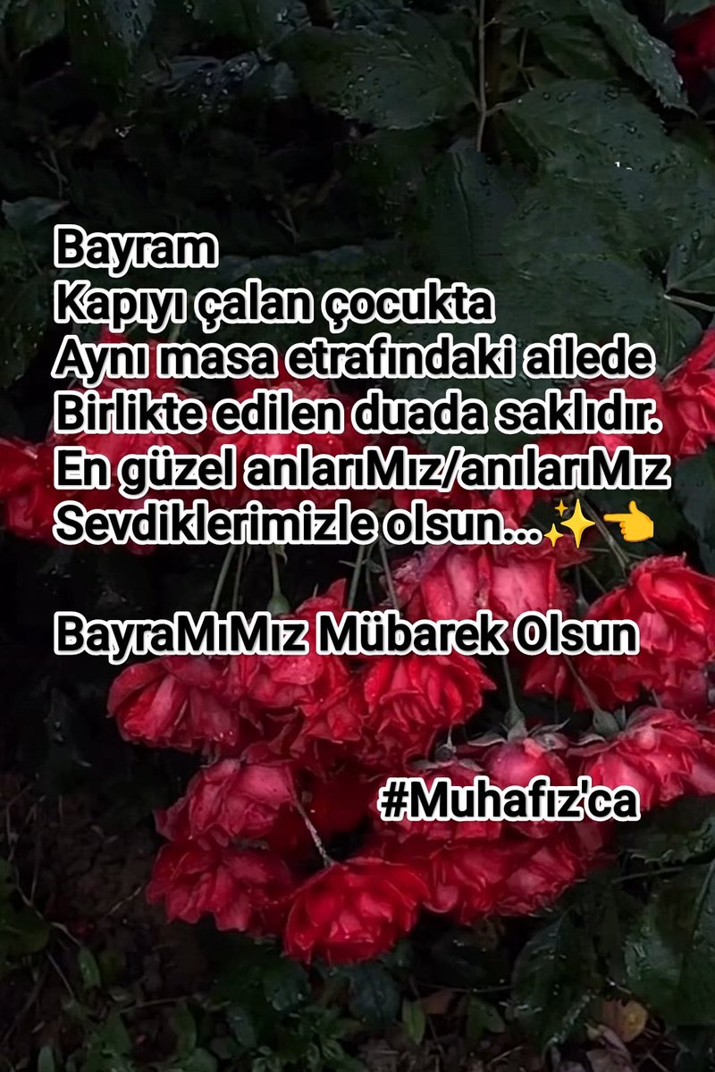 Muhafiz_iM's tweet photo. #Muhafız
#Güne 06:45 #Selamlar
Bayram
Kapıyı çalan çocukta
Aynı masa etrafındaki ailede
Birlikte edilen duada saklıdır.
En güzel anlarıMız/anılarıMız 
Sevdiklerimizle olsun...✨👈
BayraMıMız Mübarek Olsun🇹🇷 #Muhafız'ca
#27MayısSabahından
HemSana ☕HemBana
#Günaydın
#KurbanBayramı https://t.co/wMNSnIE2sI