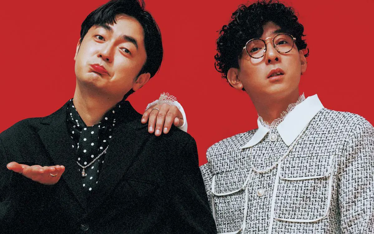 oggi_jp's tweet photo. 旬な人物の素顔に迫る『Oggi』の人気連載「この人に今、これが聞きたい！」。5月28日（木）発売の7月号に漫才日本一となった、#たくろう が登場！

詳細▶︎▶︎▶︎https://t.co/5T0ovtbghX

撮影ではスタッフから無茶振りが飛び出すも、見事に難題クリア!? ――ふたりのなりきりっぷり？はぜひ誌面でチェックを

@takurouband @takuroakagi