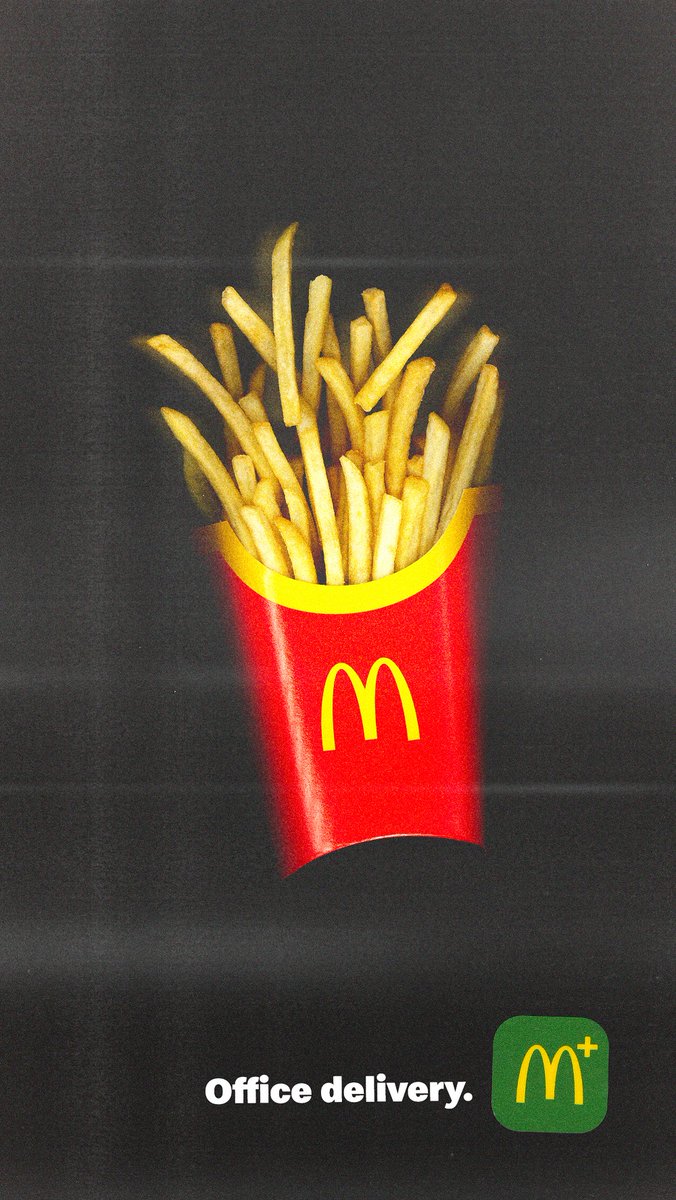 Hiiibrand's tweet photo. McDonald’s latest European campaign promotes office delivery by using printers and scanners to send food images straight into employees’ inboxes.
A simple, clever way to turn everyday office tools into lunch-time media.
#McDonalds #Advertising #CreativeCampaign https://t.co/XAa1mxDavN