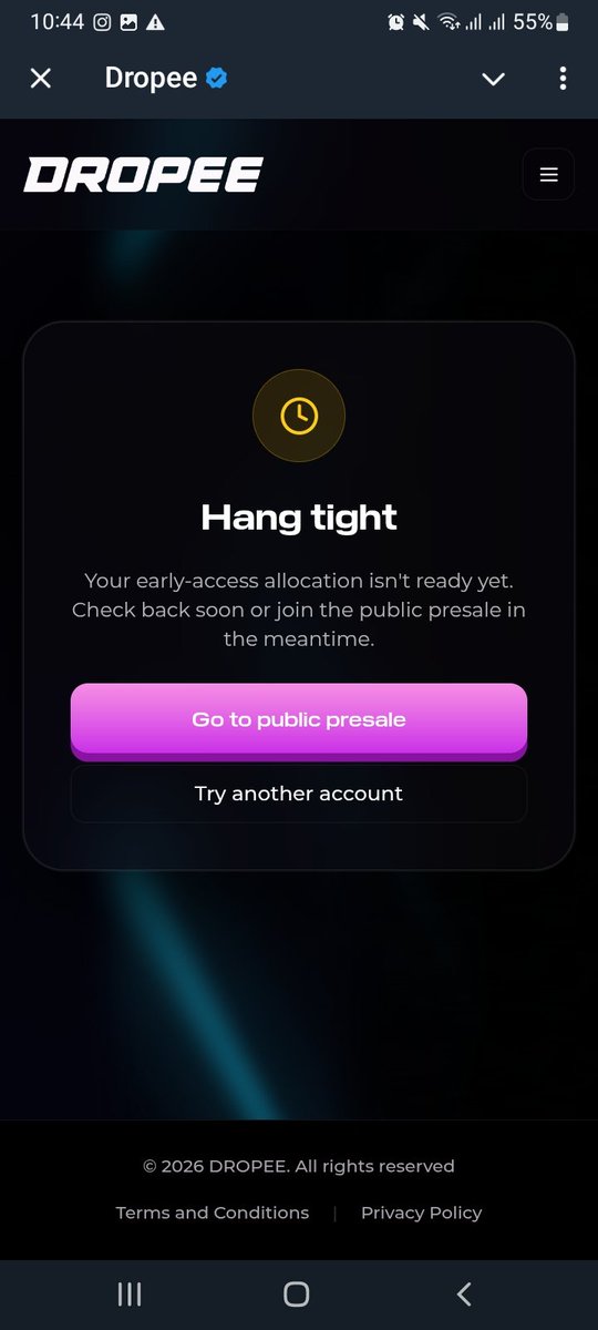 RevJames_'s tweet photo. @dropee_app not done yet? where's the allocation? https://t.co/EFOhEN0i5Q