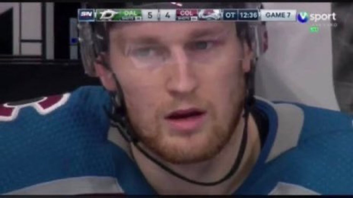 crowwifi's tweet photo. @SportsSturm The best face of the Avs. https://t.co/yz1odxgyYs