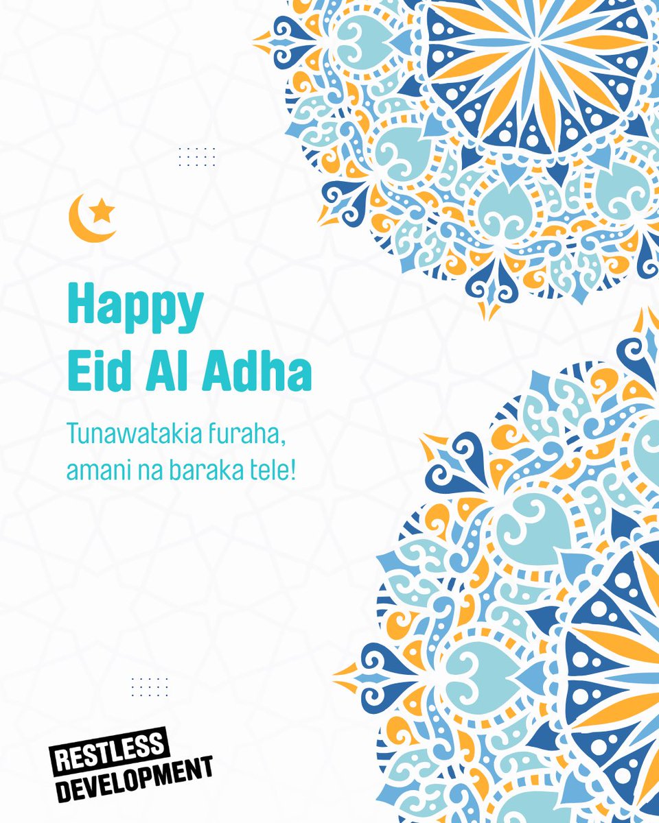 restlessdevtanz's tweet photo. Tunawatakia Watanzania wote Sikukuu njema ya Eid al-Adha iliyojaa amani, furaha na baraka tele. 🤍

Sikukuu hii iwe chachu ya kuendeleza upendo, mshikamano, kujitoa na kuwajali wengine katika jamii zetu, huku tukidumisha moyo wa huruma, utu na umoja.

🌙🐐 Eid Mubarak! ✨ https://t.co/3EHLYhBcNl