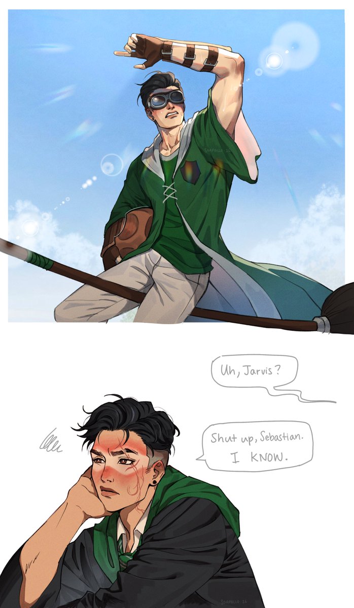 soapallo's tweet photo. oc: jarvis wang #hogwartslegacy https://t.co/QQv2PiE22Q