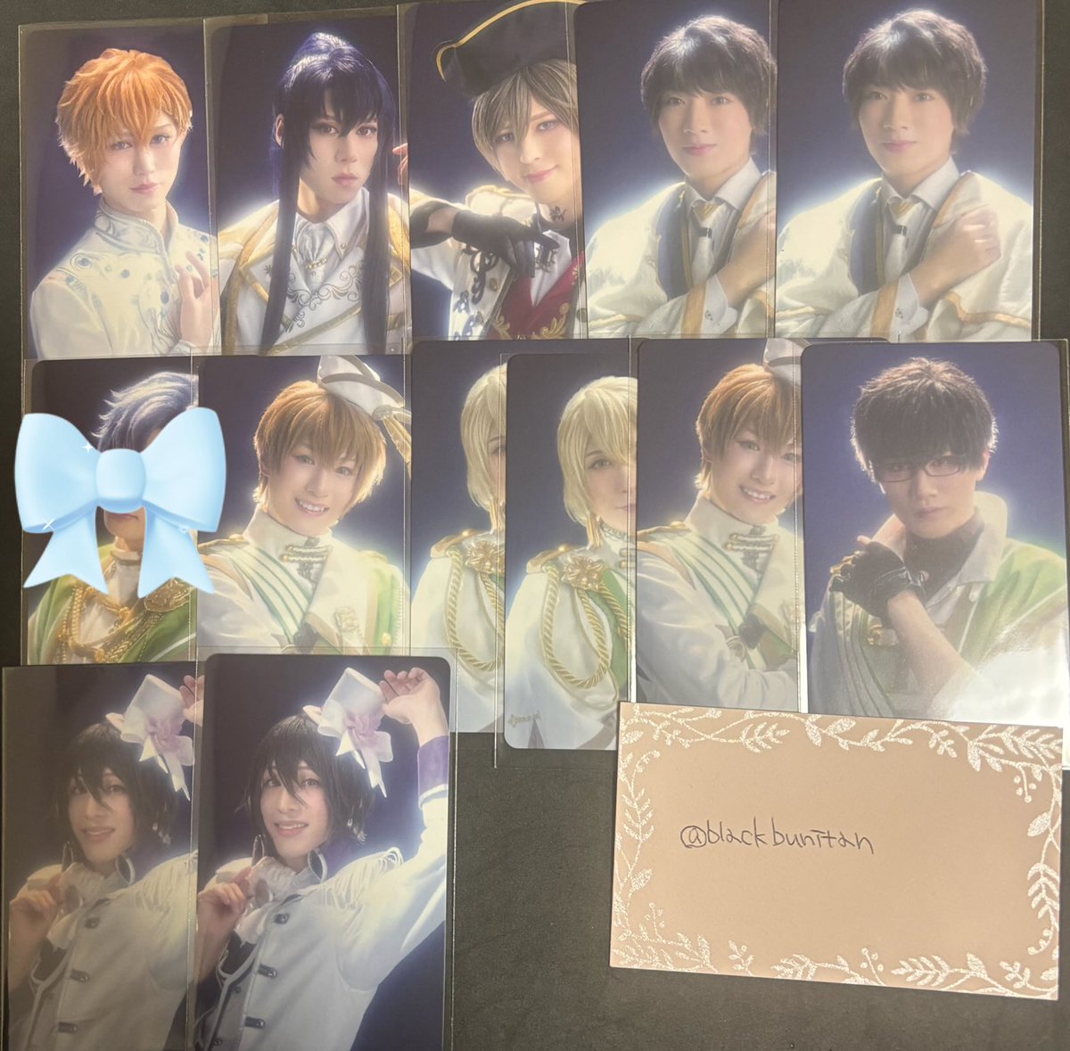 blackbunitan's tweet photo. 【交換/譲渡】魔法使いの約束 まほやく
まほステ 1.5部 後編 アクスタ トレカ

譲:☆ヒースクリフ、☆ブラッドリー、スノウ、ホワイト、オズ、リケ、ラスティカ、ルチル、ミチル、レノックス、賢者

求:同異種シノ、ネロ、定価
☆譲渡は他含む

本日会場、後日都内手渡し、郵送可能です。 https://t.co/NHtFeYdTDG