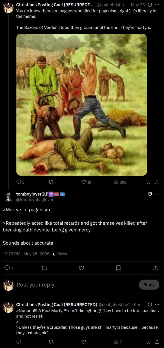 Christians Posting Coal {RESURRECTED} tweet media