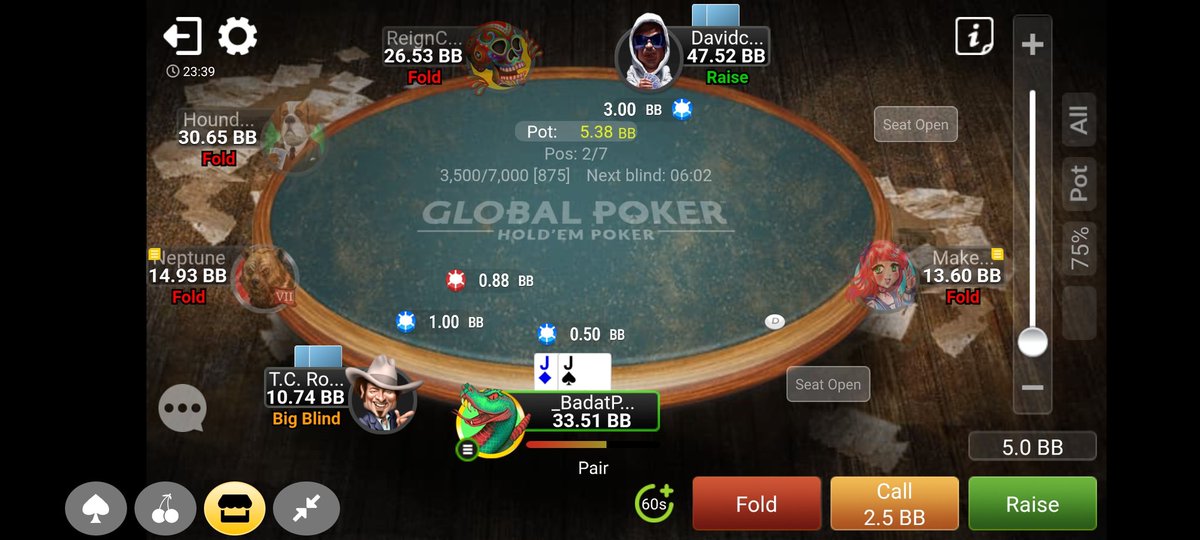 pdrake724's tweet photo. Aright so what are you doing with jacks here vs aggro chip leader ? We're 2nd in chips. 3 short-medium stacks . I 3 bet got it in and lost to a K on the river.  But idk if this guy would have slowed down post flop even if I did flat. https://t.co/hl07TEy5Ei