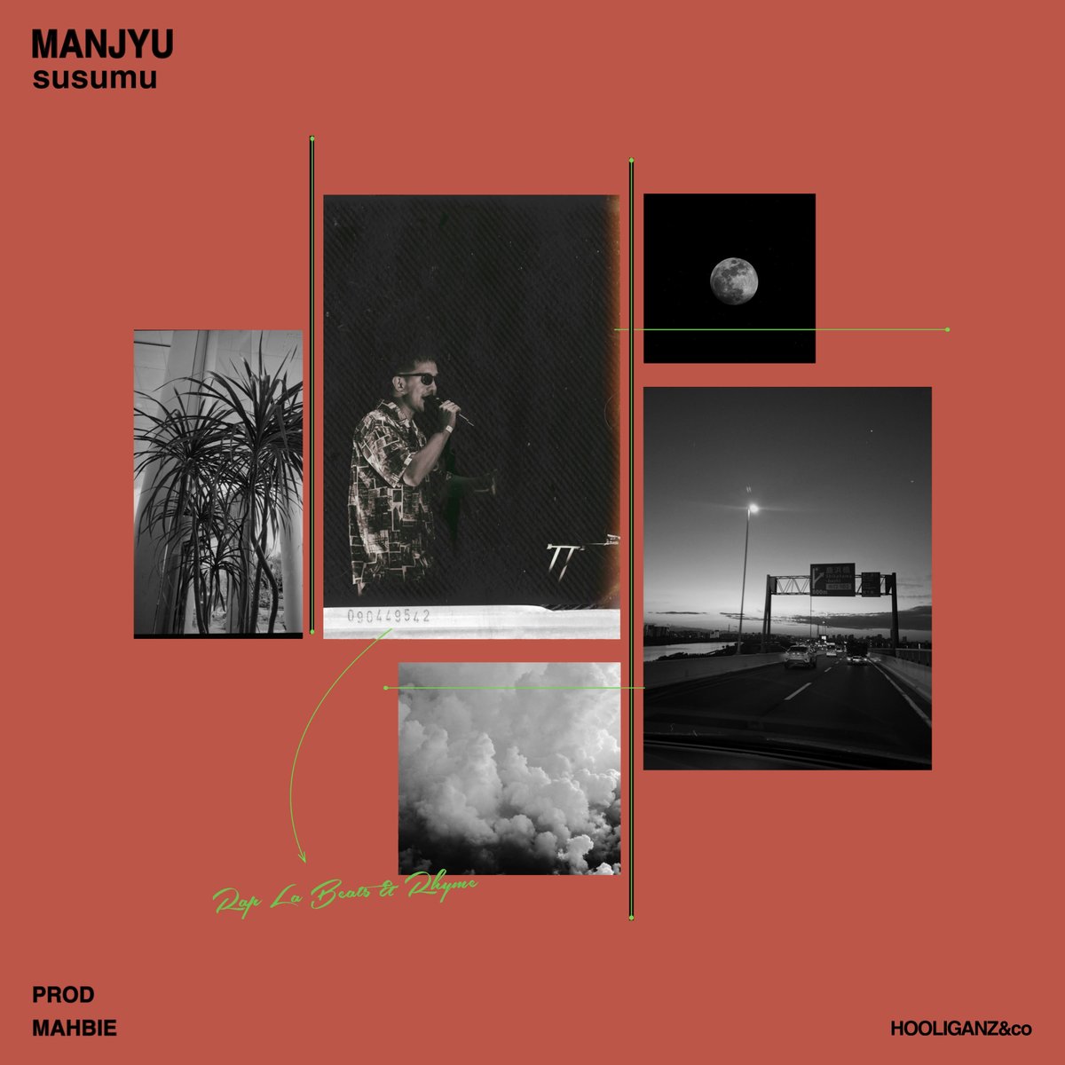 ULTRAVYBEHIPHOP's tweet photo. 【情報解禁】
ラッパー万寿、MAHBIEプロデュースによる新曲「susumu」のMV公開！配信リリースも。

HOOLIGANZのメンバーとしても知られ、神奈川は横須賀を拠点に活動するラッパーの万寿が、MAHBIEプロデュースによる新曲「susumu」のミュージック・ビデオを公開した。日付が変わった明日、5月28日（木）には主要配信サイトでの配信もスタートする。

万寿 - susumu (Prod by MAHBIE) Music Video
https://t.co/qRuV6H8i21

今作「susumu」は、数々のプロデュースワークやビートテープのリリースなどで日本のヒップポップシーン / ビートシーンで圧倒的な存在感と人気を誇るMAHBIEをプロデュースに迎えた楽曲。2人の初タッグとなる本作は、重厚なドラムの上で中毒性のあるシンセサイザーとベースラインが絡み合い、そこに万寿独特の日常感や生活感のあるラップが重なる、彼らにしか出せない色を提示した一曲となっている。

ミュージック・ビデオは万寿自身の別名義"Rap La Movie"がディレクションを手掛けており、断片的な日常と内省的な視点を織り交ぜながら、楽曲の世界観を拡張する仕上がりとなっている。

■Release Information
Artist : 万寿 (マンジュ)
Title : susumu (ススム) 
Label : HOOLIGANZ&Co
Format : DIGITAL
Release Date : 2026/5/28
Track List : 1. susumu

各種配信先 : https://t.co/p3DFRTp2wZ
MusicVideo URL : https://t.co/qRuV6H8i21

■万寿　@MANJYU_PRZ
ヒップホップグループ"HOOLGANZ"所属。神奈川は横須賀に拠点を置くラッパー／映像クリエイター。
ソロ／グループとしてこれまでにICE BAHN、サイプレス上野、TOSHIKI HAYASHI(%C)、
TAKUMA THE GREAT、STUTS、Kzyboost、ピスタチオスタジオ、
Donatello、句潤、MULBE、Fortune D、Riddim Hunte等と楽曲を制作。
ソロ活動以外にもTAKUMA THE GREAT、BAN、TOSHIKI HAYASHI(%C)と手を組んだ
「HOOLIGANZ」に所属。グループとしても3枚のアルバムをリリース。
海外公演や、テレビ番組への出演、楽曲提供など幅広く活躍。
アメリカのベースキャンプと、自然が混ざり合う独特な街の風景を歌詞に落としたフロウは唯一無二。
ヒップポップの枠におさまらずレゲエ、スケーター、サーファー、
絵描き、映像作家などのSTREETに点在する多くのカルチャーから影響を受け、神奈川の海沿いから新しいスタイルを発信をしている。

■MAHBIE　@mahbieman
DJ / Beat Maker / Producer。
2017年、JAZZY SPORTより1stアルバム『Space Brothers』を発表。
以降、ビート作品やMIX CDのリリースを重ね、日本のヒップホップ／ビートシーンで活動を続けている。 
ラフでRAWな質感とループ感を軸とするプロダクション。
ライブで得た感覚をそのまま音に還元し、シンプルでありながら強度のあるビートを生み出す。 
これまでにSUIKEN、MILES WORD、BIG-RE-MANなどへ楽曲提供を行うほか、ラッパー田我流のBACK DJとして約10年にわたり活動。
ツアーやバンドセットを含む多様なライブを重ねる。
また、近年は映像作品やラジオドラマの劇伴制作などにも携わる。
2025年、アルバム『SMILE』をカセットテープでリリース。現在も複数のプロジェクトを進行中。