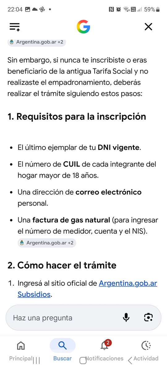 SocialVecinal's tweet photo. A tener en cuenta sobre el tema del GAS, si al grupo familiar le ingresan menis de $4.200.000 por mes te corresponde el subsidio...hay que hacer el trámite on line https://t.co/mslLlydpNp