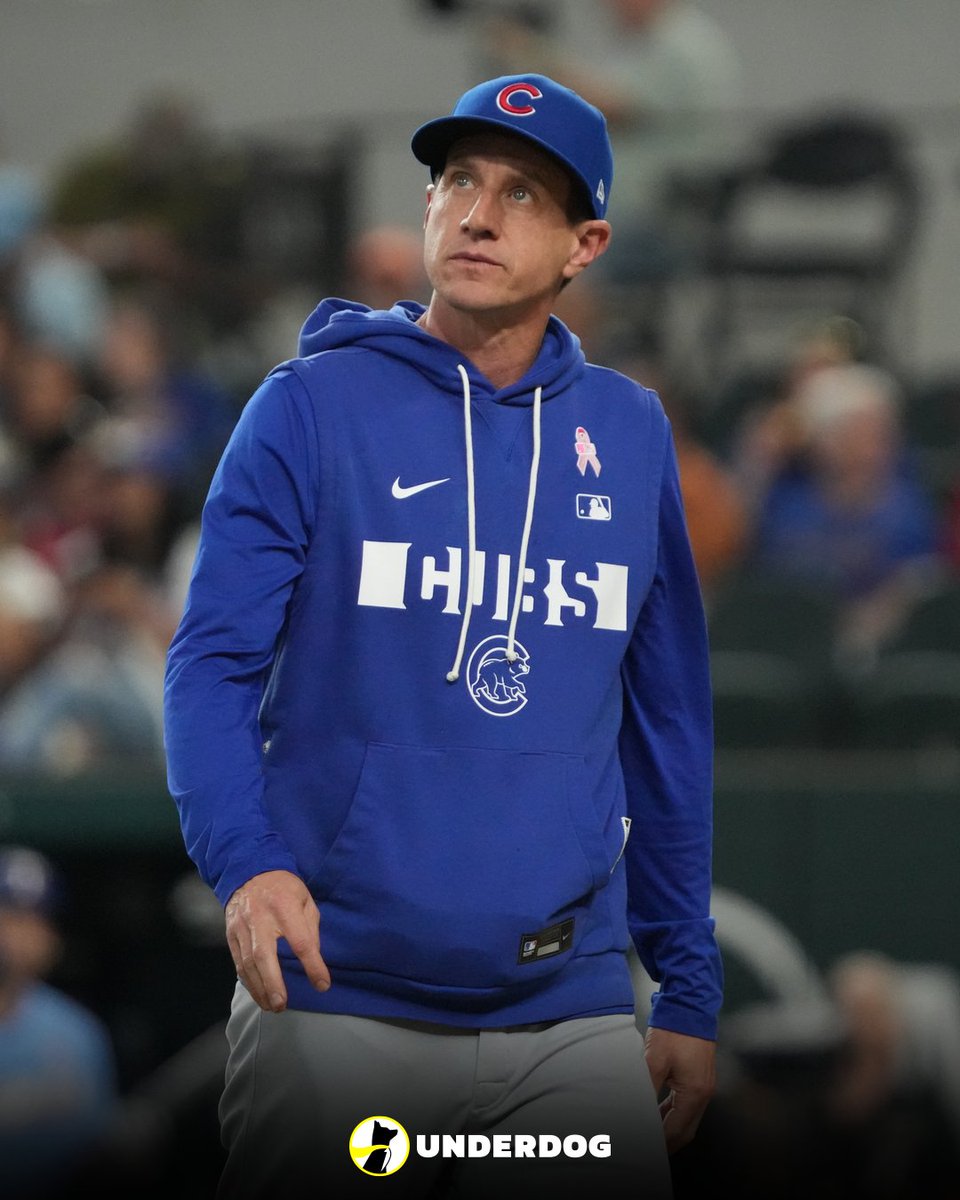 UnderdogMLB's tweet photo. Cubs streaks last 39 games:

L10
W2
L4
W10
L3
W10

2nd team in the expansion era to have a 10-game losing streak and multiple 10-game winning streaks in a single season. https://t.co/5JiqusHifK
