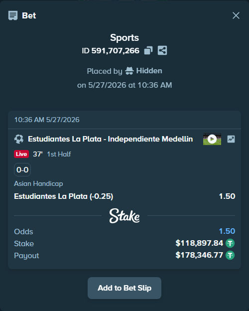 Stake High Roller tweet media