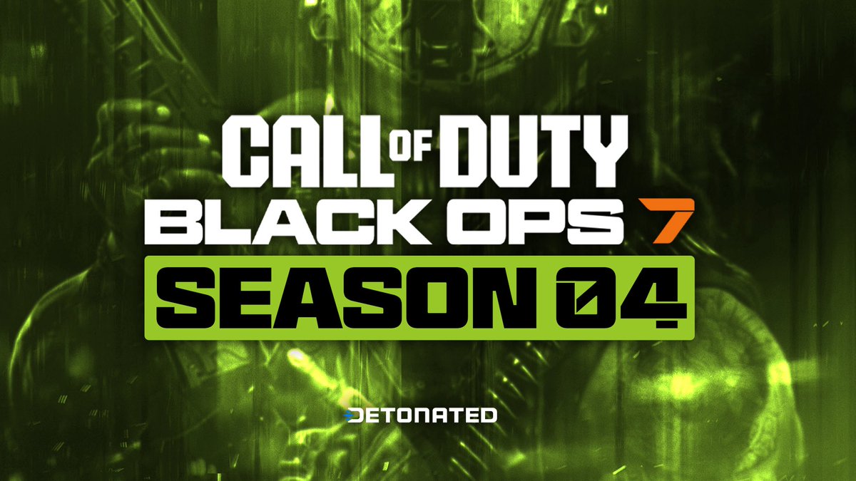 DETONATEDcom's tweet photo. #BlackOps7 Season 4 is STACKED So Far 🔥

💥 Fortune’s Keep RETURNS
💥 AN-94 (BO2)
💥 3 NEW Weapons
💥 +MORE to be Revealed

Launching June 4th. https://t.co/CApqApgXD6
