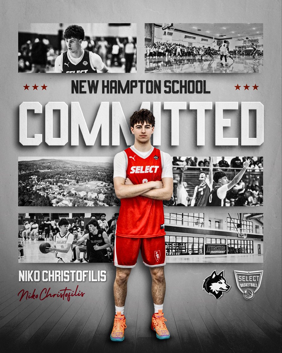 SelectHoopsUSA's tweet photo. Congratulations to @0fficial_n1k0 on his commitment to New Hampton School! https://t.co/hgog8ZSFyf