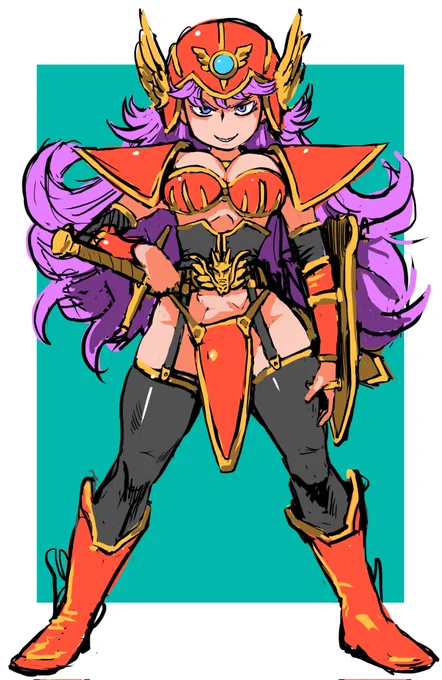 アレンジ版女戦士様