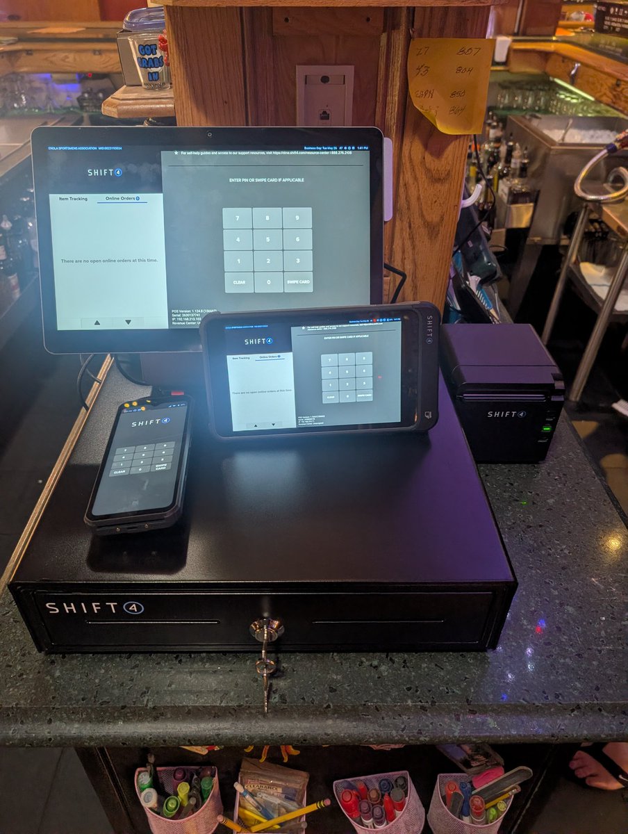 MarcoM_Shift4's tweet photo. ENOLA SPORTSMENS ASSOCIATION has said adios to their old system and made the switch to Shift4 Dine. @Shift4 will be helping this business reach new heights. https://t.co/L9zCG4iQjB