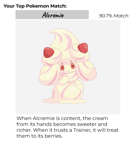 RansuVT's tweet photo. vtuber vs pokemon personality

this was pretty fun (i was almost sandslash or alolan ninetales) https://t.co/adOx8ilTFv