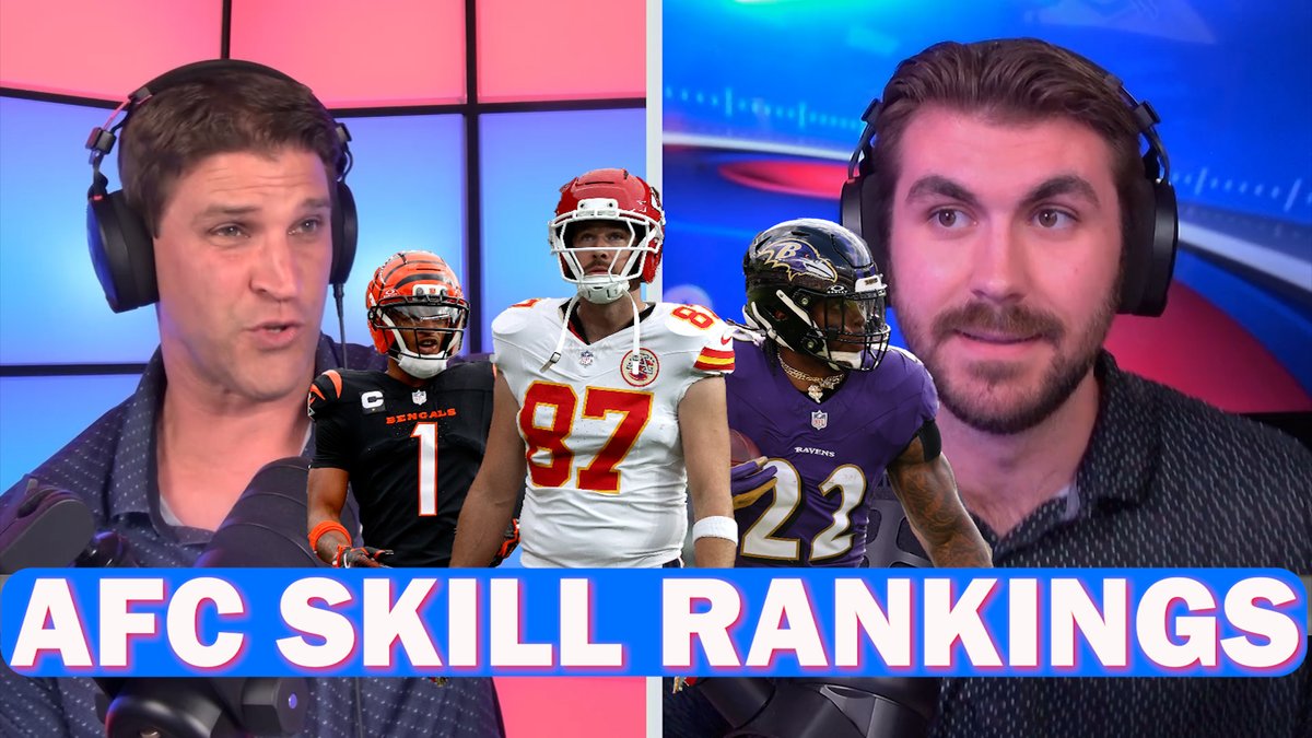 thadbrown7's tweet photo. Ranking AFC skill groups are easy top and bottom:
1. Bengals
16. Dolphins

In between is a lot tougher.
Here's the list going into 2026 and #Bills did just fine

#Billsmafia
https://t.co/jbmyLUdpbT https://t.co/fQDh0Tuwda