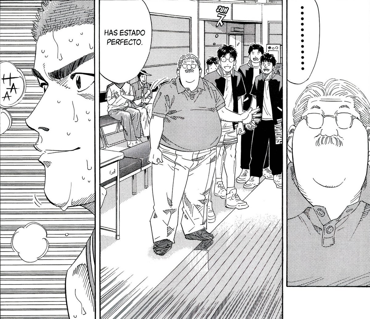 KromoVANS's tweet photo. 209 capitulos tarda Sakuragi en hacer un tiro limpio esta historia es lo más grande que hay, el festejo con Anzai 🙏🏻 https://t.co/pyJ9MUHoXt