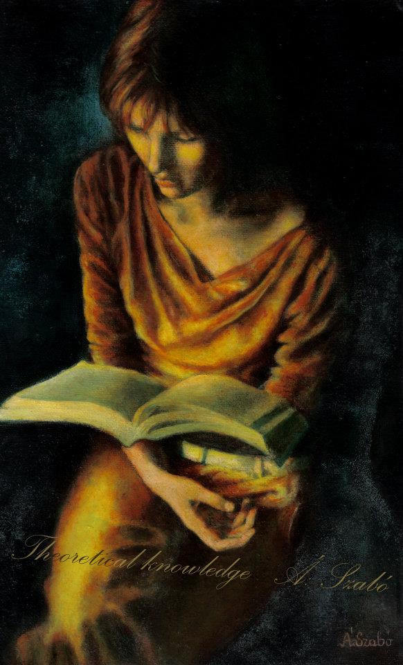 ASzaboArtist's tweet photo. https://t.co/ZBMYKY7YWT
Though that famous  Descartes  quote has lost its true meaning, been rendered into a cliché, I'll post it here for all to read and see, along with a painting of Szabo.
"Dubito ergo cogito, cogito ergo sum"
Written: Giselle Rakobowchuk

Post 11th May 2022 https://t.co/ZL9jZ4oKES