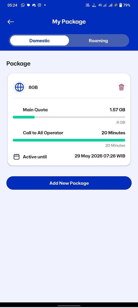 ourenth's tweet photo. Carrier networks emang motong sebanyak itu ya? 1gb lho kepotong... @myXL https://t.co/a4WHVaspQY