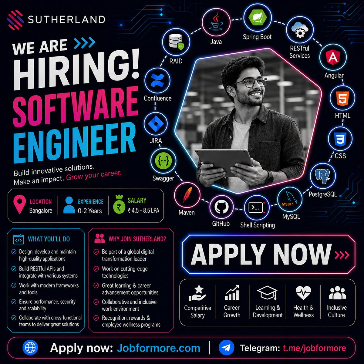 💻 Software Engineer @ Sutherland 📍 Bangalore 🎓 BE/BTech/BSc/BCA/MCA | 0 ...