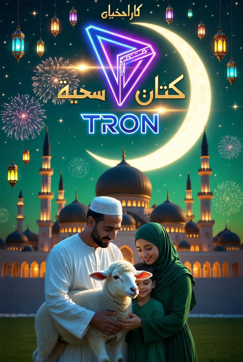 intanwira46's tweet photo. @TronDao_AR عيد الأضحى المبارك على الجميع 🌙🕌

بارك الله لكم في هذا العيد المبارك، وتقبل الله منا ومنكم صالح الأعمال، وأعاده علينا وعليكم أعواماً مديدة مليئة بالخير والبركات.

فرحتي بعيد الأضحى مع #TRON 
#TRX 🧧

@TronDao_AR $TRX https://t.co/d4GJYwXAPp