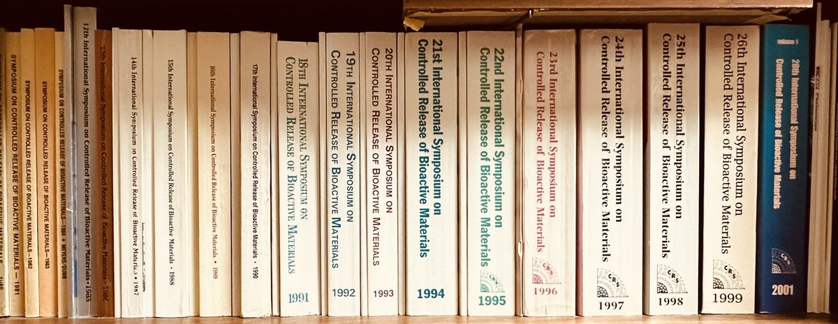 NPeppas's tweet photo. The @CRSScience has made major technical contributions to the field. Here are all the Annual Meeting programs from 1977 to 2001. https://t.co/VTAtFuvQC4