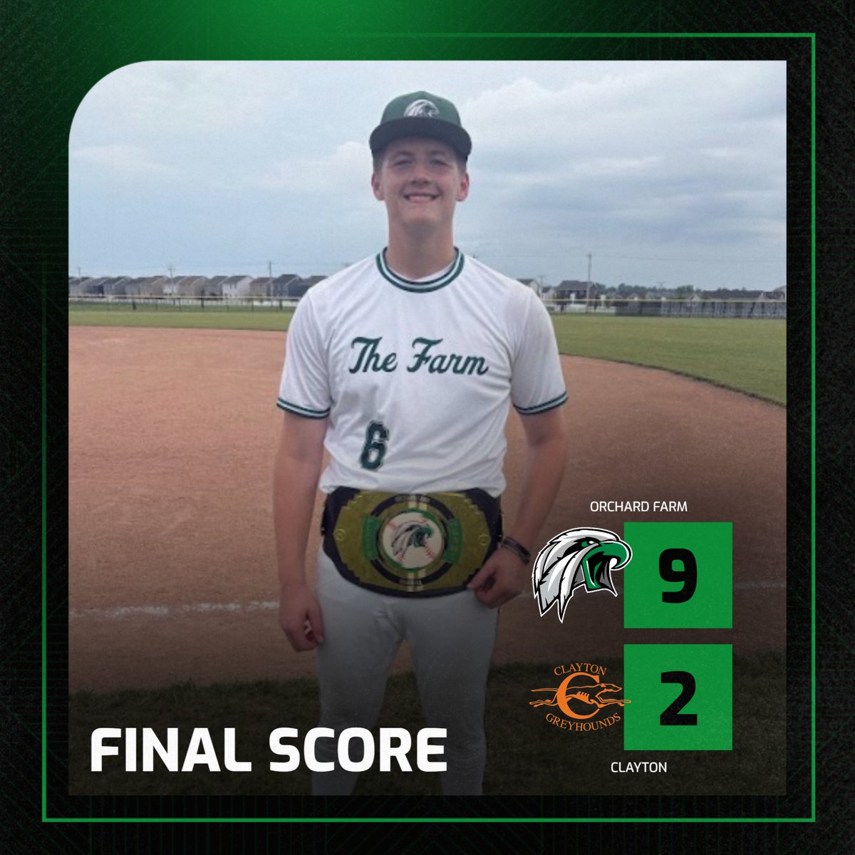 OFHS_baseball's tweet photo. POTG - @LeoBetts45 - CG, 2 H, 2 ER, 6 K's

@blake_hollrah - 2-4, 3 RBI, 2 2B
@lukehenke10 - 3-4, 2 RBI, 3 R, BB, SB
@brosenburg20 - 1-4, 2 RBI, 2B
@RyanGoldst57232 - 2-4, R https://t.co/0GbXXUKF5e