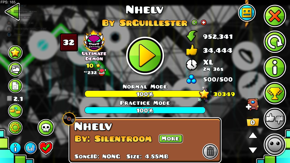 elceak_'s tweet photo. Después de más de un año y 19.3k atts me pasé Nhelv como HARDEST y EXTREME N°30 https://t.co/8cK2Ekc9Hd
