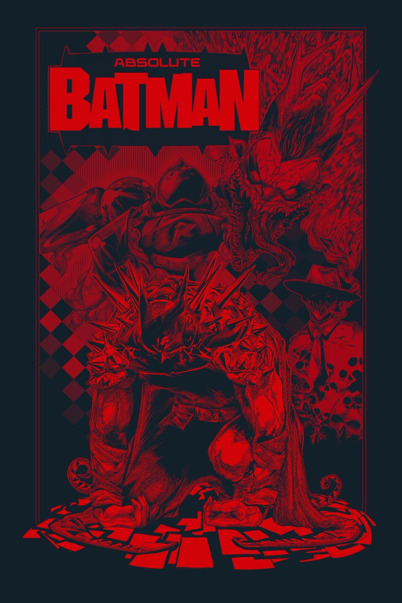 hofasto92667's tweet photo. The hero who lives through the hell that the devil planned, an agent of chaos, the prince of crime, the batman 

ABSOLUTE BATMAN fancover for absolute batman 20

#absolutebatman #dcabsolute https://t.co/sASNiTCvkS