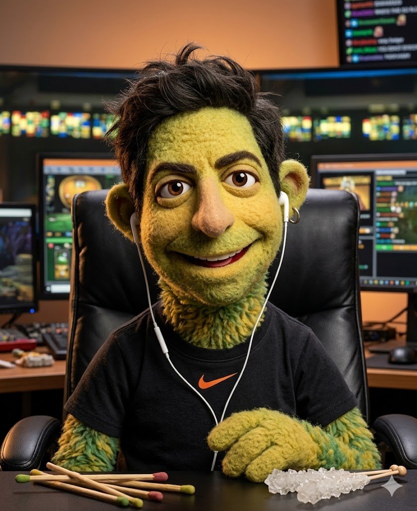 CaptZenos's tweet photo. @Malissa_Longo @VirtualTrekCon Ryan as a Muppet https://t.co/XJ7cixN2A1