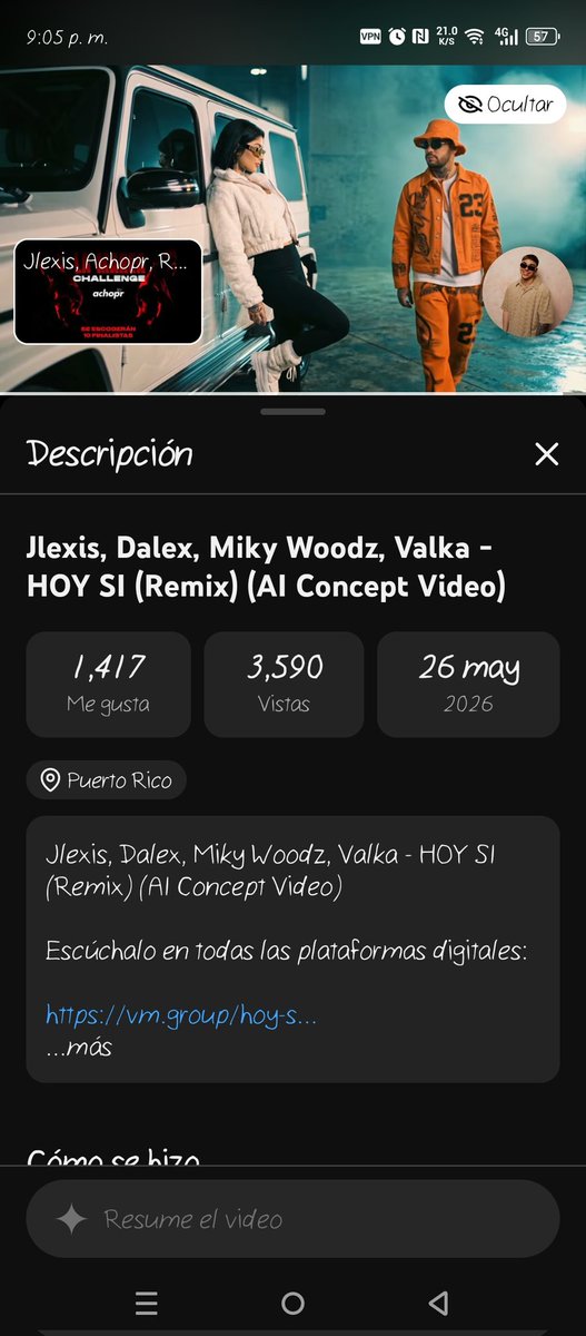 ade_olivero's tweet photo. Buenas buenas!!! Ya está en Youtube el #RemixHoySi vamos todos a reproducir y a disfrutar de buena música sin nada de desperdicio... A romper siempre #JlexisPR porque al final #NadieComoNosotros para apoyarte dónde se debe con mucho drama de algunos del team 🫢😂 https://t.co/3tq77AKyts