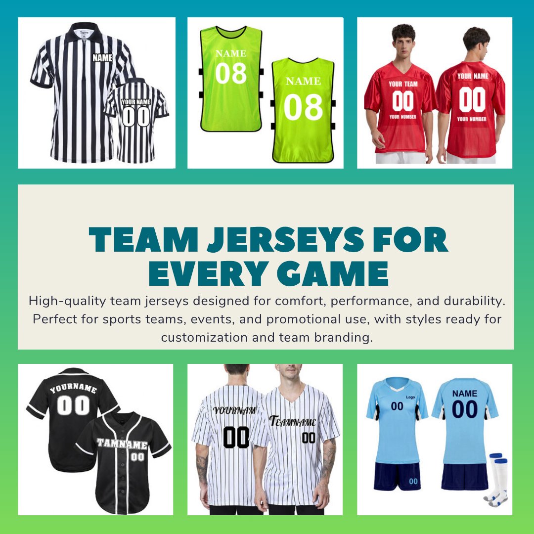 Opentip's tweet photo. TEAM JERSEYS for every game 📷📷📷
Custom styles, bulk pricing &amp; easy personalization.
Shop Now: https://t.co/21X9J5WnIQ...
#TeamJerseys #CustomJerseys #SportsApparel #Teamwear #BulkOrders https://t.co/5Z6J0S6nqw