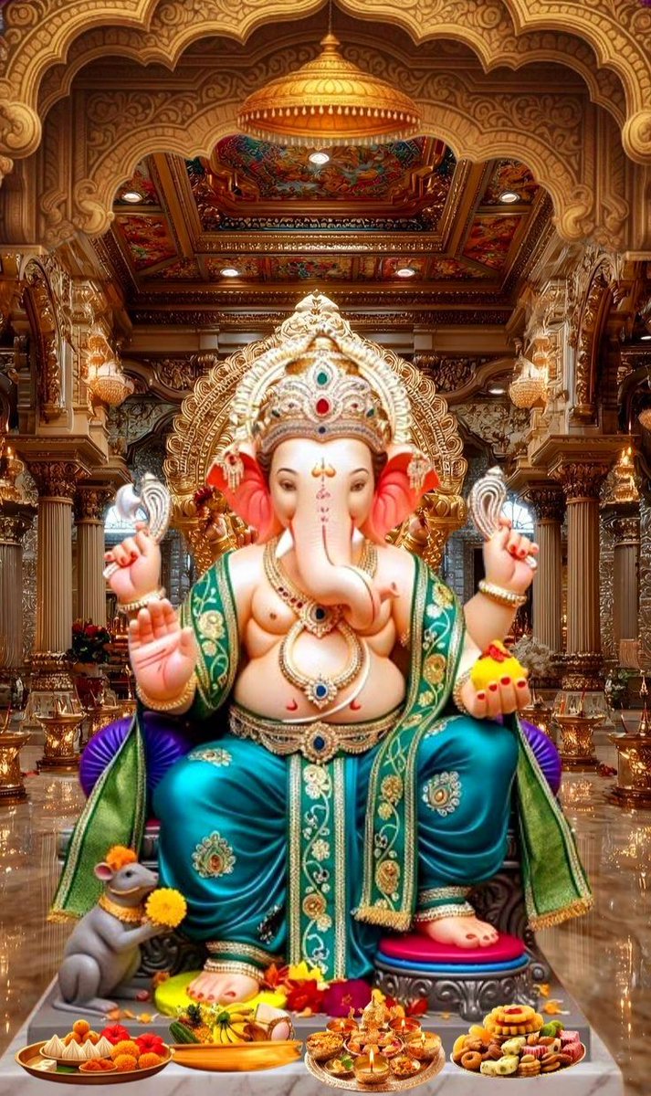 bharatvasi_1's tweet photo. जय श्री गणेश 🙏 
#शुभ_प्रभात_वंदन 🚩🌺 https://t.co/UeXGGrEC2t