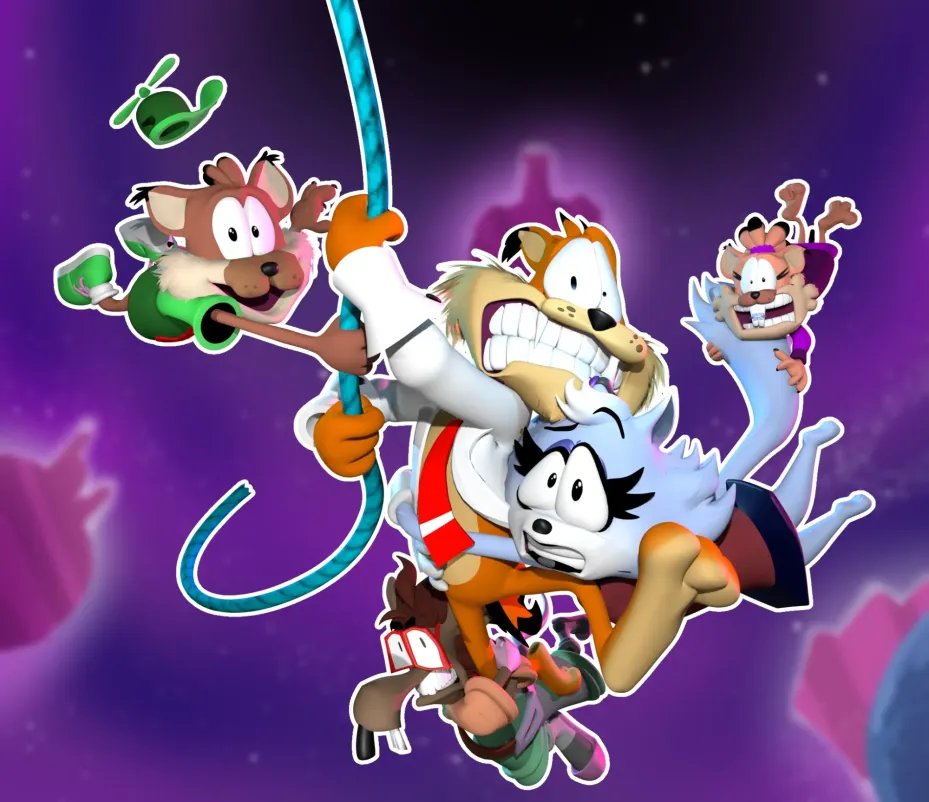 Randtastik's tweet photo. @essnstuffs By the way have you ever seen Tano0ki's (on Bluesky) art of Bubsy?
It's basically an idealized version of the ideas the 4D design introduces and it's so damn good in its own right.
https://t.co/DiZEehgYcK https://t.co/EnDVFnmDDa