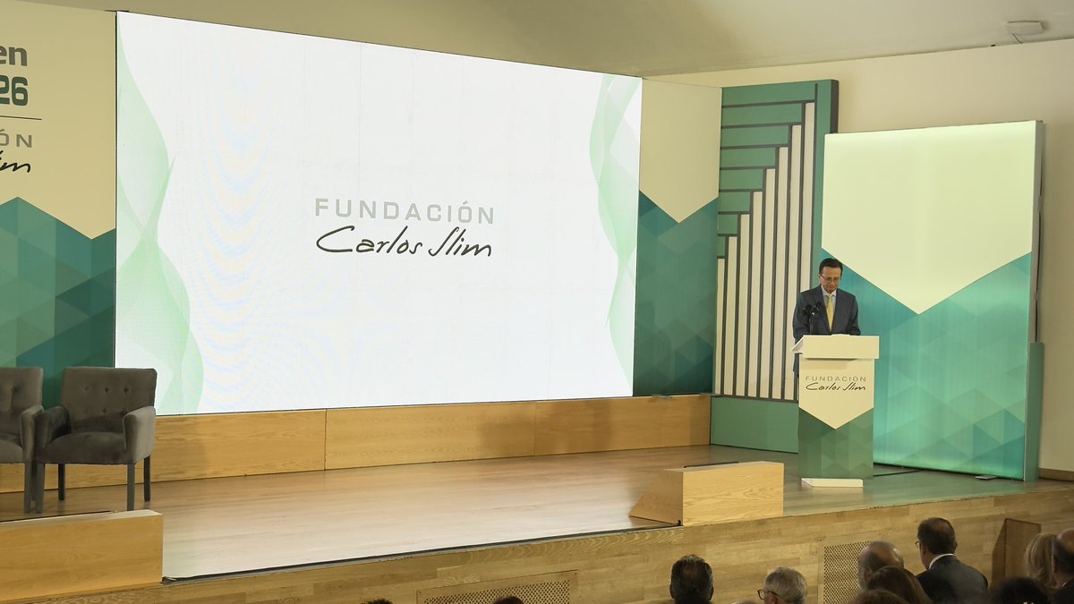 Fund_CarlosSlim's tweet photo. ¡Comenzamos! 🔴 Con el propósito de reconocer a quienes con su labor transforman la salud en América Latina, hoy entregamos los Premios en Salud 2026. Sigue la ceremonia en vivo aquí: https://t.co/Ijeq9GWfxw https://t.co/aE3UtcRr0I