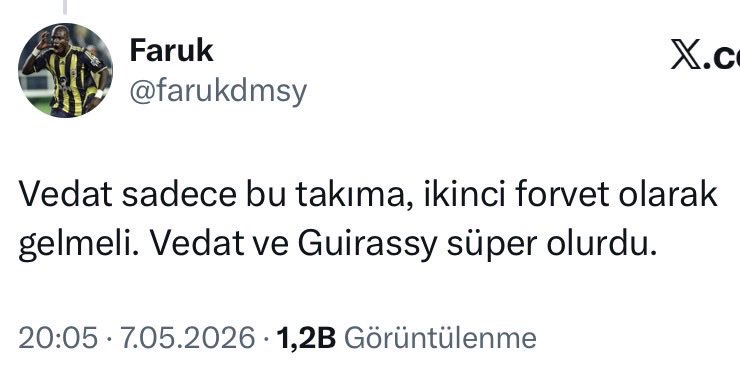 Faruk tweet media
