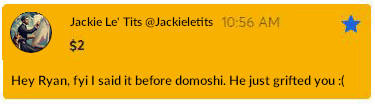 JACKIE LE' TITS 👑🌈 tweet media