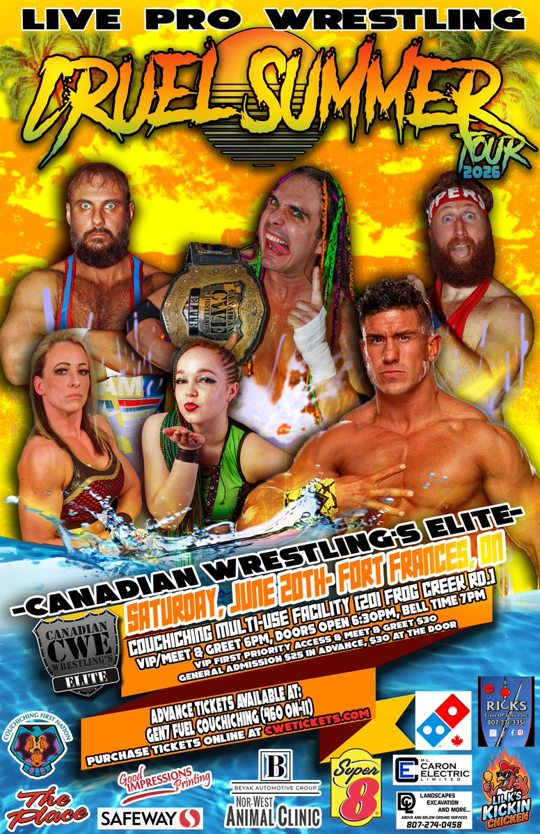 Canadian Wrestling's Elite tweet media