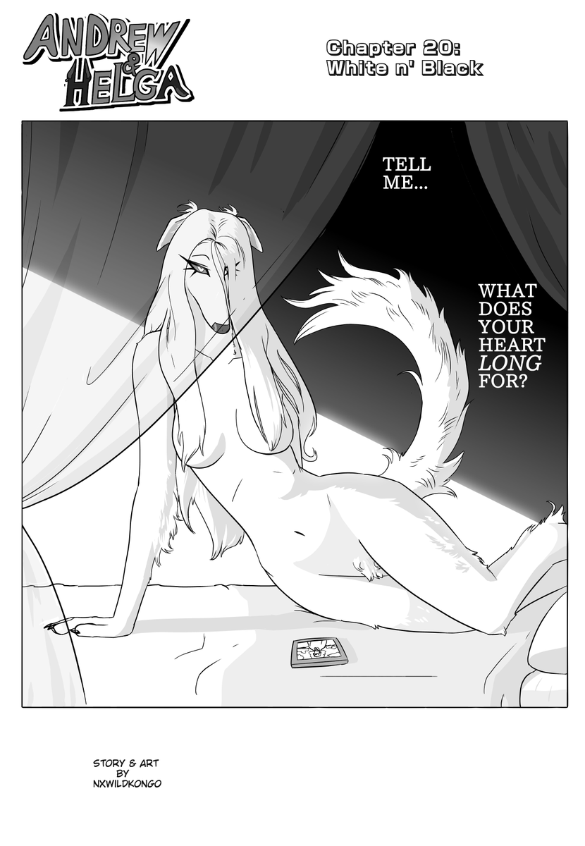 NX_WildKongo's tweet photo. Andrew &amp; Helga chapter 20:
White n' Black (1\6)
(More pages in the replies.) https://t.co/EuZstCtgCD
