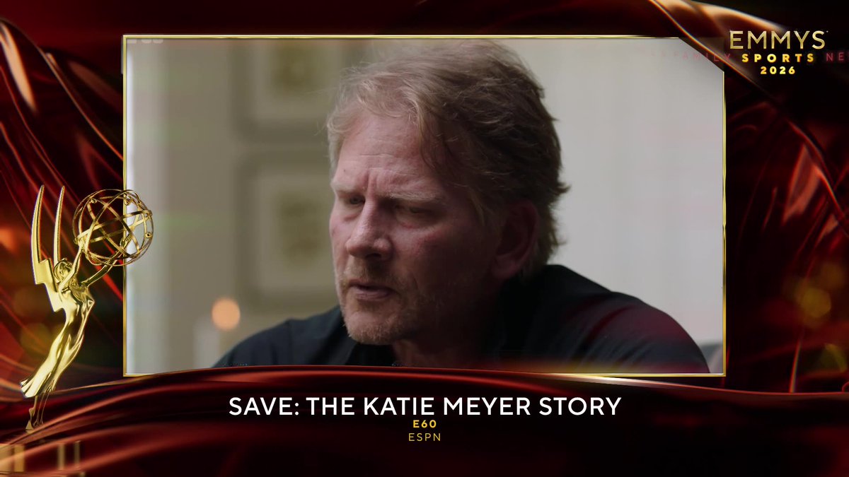 sportsemmys's tweet photo. The #SportsEmmys Award for Outstanding Sports Journalism goes to Save: The Katie Meyer Story | @E60 (@espn). https://t.co/hPiYyPl9I0