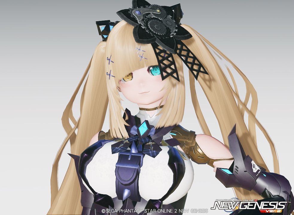 ngs717's tweet photo. ソロノックス一式でゴシック風キャス子な私…
と、ご報告など('ω' )

前回投稿にて現在ホロ公式にて確認出来る
JPの方々を一通り再現し終える事が出来ましたが
私がよく拝見している方に縁のある海外勢の方から
あと数人再現させて頂けたらなと思っております_(:3 」∠)_
#PSO2NGS_SS https://t.co/ZjoEwVglDG