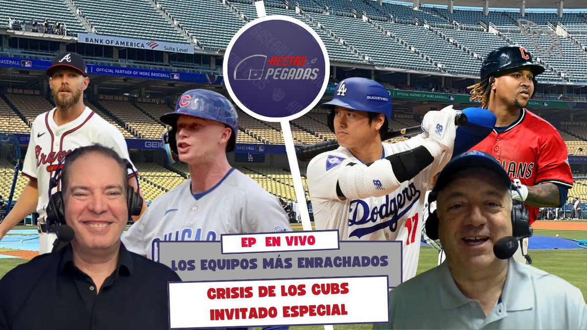 GuillermoCelis's tweet photo. Esta noche los esperamos en Rectas Pegadas @RectaPegPod que hoy celebra su Edición 50, en vivo junto a @valdezrocket, a partir de las 21:00 Hrs. CDMX. Tendremos como invitado especial al lanzador Pablo Ortega, recién electo al Salón de la Fama del Beisbol Mexicano que nos acompañará en la celebración.
¡Todos invitados!