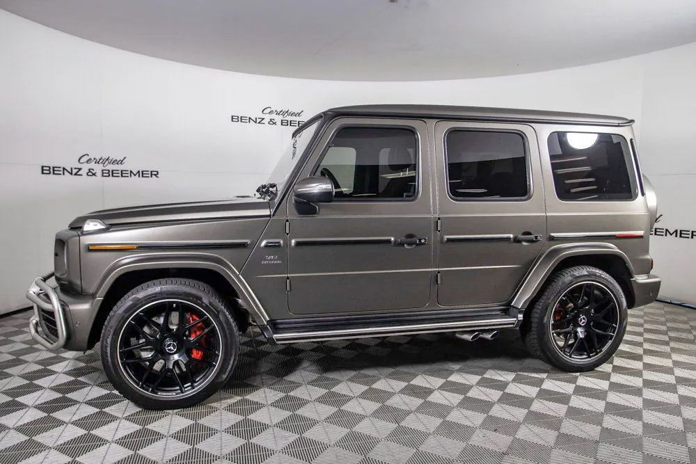 HighlineAutos's tweet photo. FOR SALE- 2022 Mercedes-Benz G63 AMG, Manufaktur Monza gray magno over titanium gray pearl leather, 577hp biturbo V8, 21,635 mi, $28k in options, Manufaktur interior plus pkg, AMG performance pkg, etc. $163,599
•
CLICK to View Listing: https://t.co/7B6XF1IZcZ
-
#mercedes #amg https://t.co/3LAMzziXbR