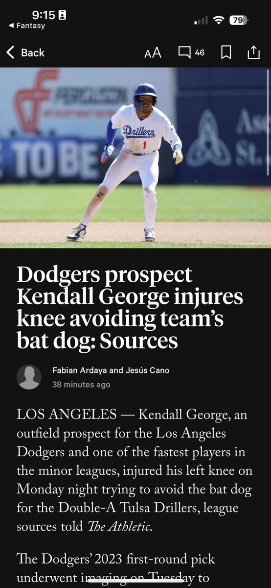 AustzynBarnes's tweet photo. May we remember this as the day we all learned that teams use… bat dogs https://t.co/ehh7xhWXPw