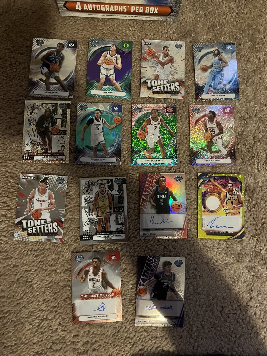 akapopszc's tweet photo. @CardPurchaser here’s the hits from tonight in the Bowman’s Best hobby box https://t.co/3xfdVS58ut